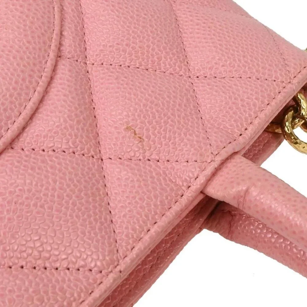 Chanel Pink Calfskin Medallion Tote Handbag - Picture 4 of 10